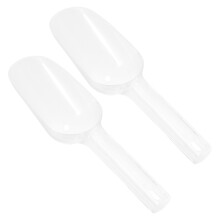 2 Sztuki Przezroczysta Łyżka Do Lodu Plastikowa