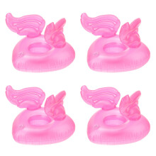 4St PVC Opblaasbare Drinkhouders Cartoon Design Voor Kinderen