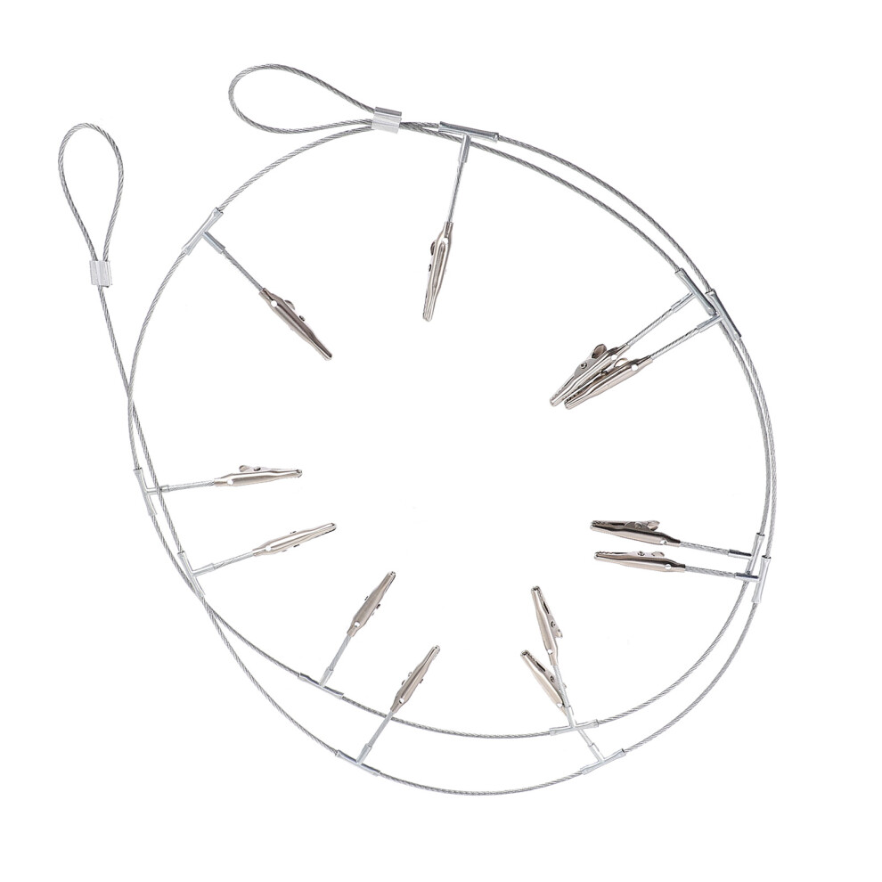 1 Sztuka Holder Na ZdjęCia Z ŁAńCuchem I Klipsami-image