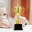 2 Pcs Troféu Plástico Crianças Vencedoras Infância 3