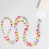 Beaded Phone Charms Com Corrente E Alça De 6