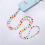 Beaded Phone Charms Com Corrente E Alça De 8
