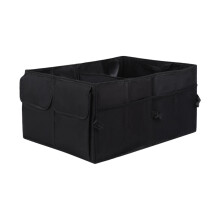 Car Trunk Organizer Collapsible Cargo Storage Container Waterproof For Vehicle And Truck