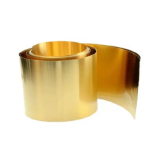 H62 Brass Strip Foil Shim Sheet Thin Gasket Plate Thickness 0.01-1.0 Mm Size 0.7x100x100 Mm One Pc