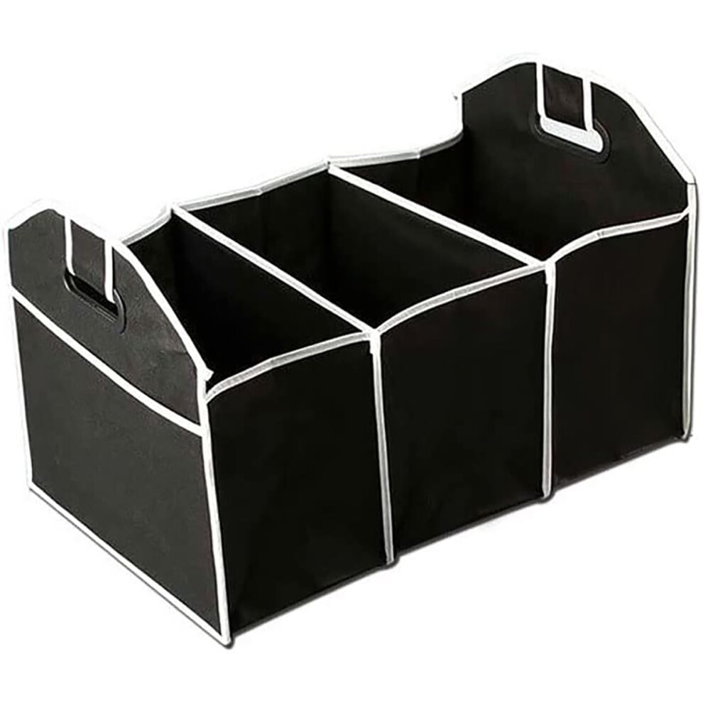 Car Boot Organiser Bag For Audi A7 S7 Sportback C7 C8 Collapsible Boot Storage Box Travel Storage Bag Black 9016109457417