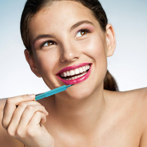 Portable Lip Brush 9,50 X 0,70 X 0,70 Cm 2
