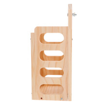 Bunny Feeder Einzigartige Form Aus Holz Khaki