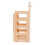Bunny Feeder Einzigartige Form Aus Holz Khaki 1