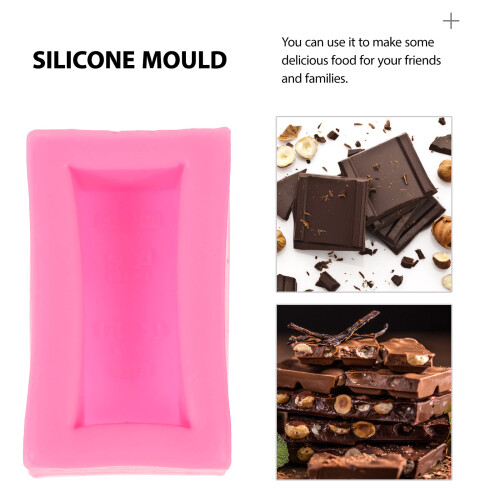 2Stk Silikon Form Schokoladenform Süßigkeitenform 2