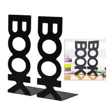 4 Stück Dekorative Buchablage Metall Buchstützen Stabile Buchendstöpse