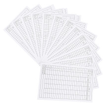 2 Sets Pub Golf Punktezähler Spielkarten Beschichtetem Papier