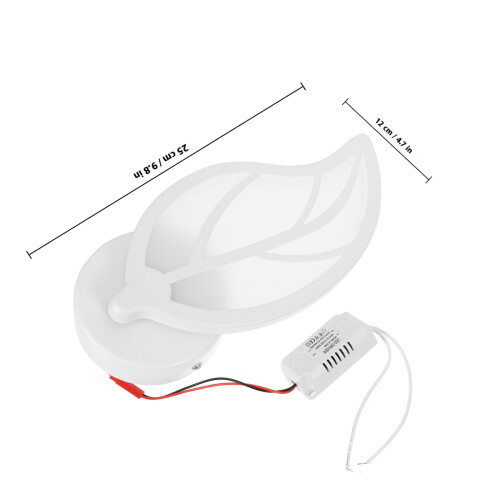 1St Led Wandleuchte Einfacher Blattform Indoor 1