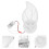 1St Led Wandleuchte Einfacher Blattform Indoor 7