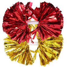 2Stk Cheerleader Pompons, Wiederverwendbare Sportaccessoires