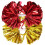 2Stk Cheerleader Pompons, Wiederverwendbare Sportaccessoires 1