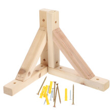 1 Set Holzregalhalterung Für Schwimmende
