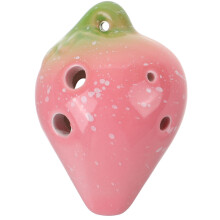 Aardbeivormige 6-Gaats Ocarina Muziekinstrument Voor Kinderen