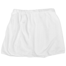 1Man Draagbare Badhanddoek Badrok Privacybescherming Wit Microfiber