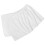 1Man Draagbare Badhanddoek Badrok Privacybescherming Wit Microfiber 10