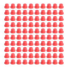 100 Unidades Almofada Silicone Bobina Ilhós