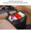 Universal Car Trash Can Multifunctional Artificial Leather Waterproof Hanging Bin Organizer 2