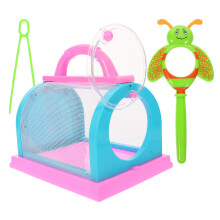 1 Set Handheld Insektenkäfig Mit Lupe Und Pinzette