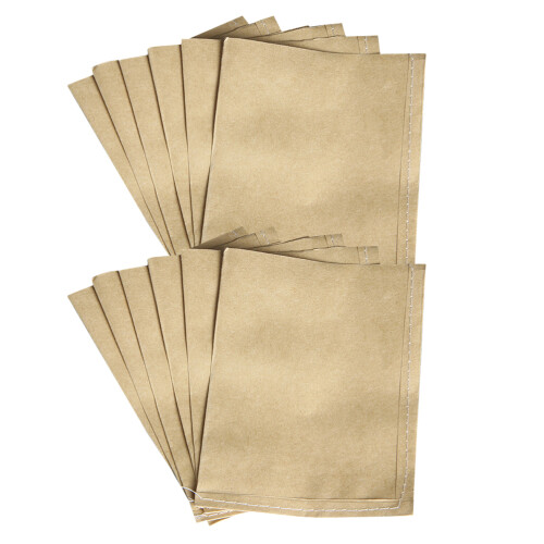 100Stk Rechteckige Samenbehälter Kraftpapier 2