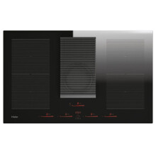 Haier HAIH8IFMCF Series 6 83cm 4 Burners Induction Hob Black