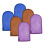 Badehandschuhe Blau 6 9,04x5,70x0,39 6