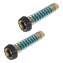 2 Schlauchhahn-Adapter Hausanschluss-Garnitur Gartenschlauch-Set