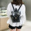 Transparente Handtasche Rucksack Candy Reise 2