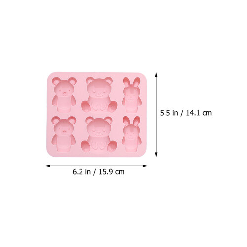 2Stk Kuchenform 3D Silikagel Muffin 1