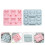2Stk Kuchenform 3D Silikagel Muffin 6