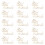 Wood Pieces Alphabet Khaki 15 Teile 4
