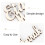 Wood Pieces Alphabet Khaki 15 Teile 6