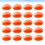 50Pièces Bouche Décorative Orange Pour Jouets DIY Durable 2