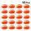 50Pièces Bouche Décorative Orange Pour Jouets DIY Durable 8