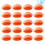 50Pièces Bouche Décorative Orange Pour Jouets DIY Durable 3