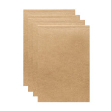 4Stk Kraftpapier Notizbuch Leeres Buch Für Schreiben Zeichnen Größe L