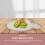 Apfelgeformtes Dip Tablett Snack Servierplatte Platte 10