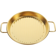 Metal Pfanne Für Gebratenes Huhn Mit Griffen Design 1 Satz