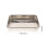 2Stk Multifunktionale Handtuchhalter Backplatten (Silber) 2