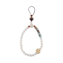 Strap Telemóvel Jade Cordão Bodhi Chinês Pulseira Mão