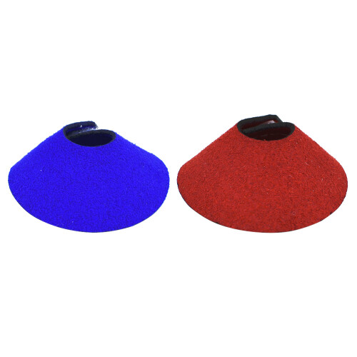 2 Kleinvogel Anti-Beiß- Kegel Halsband 1