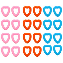 12 Pairs Anti-Slip Foot Cover Baby Eyeglasses Temple Tips Sleeves