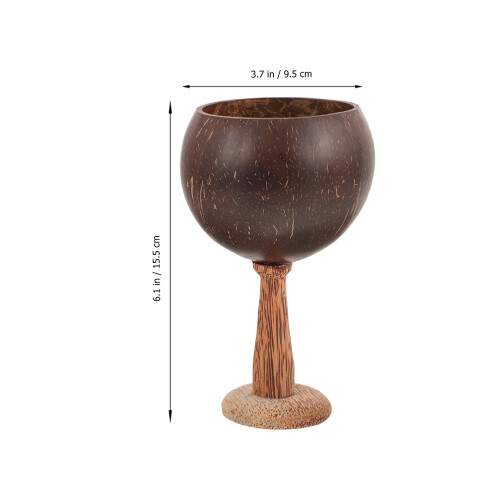 De Com Pé, Taça Natural Para Cocktail E Decoração De Festas 2