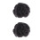 2 Unidades Presilhas Flor Chignon Extensão 1