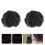 2 Unidades Presilhas Flor Chignon Extensão 10