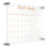 Transparant Acryl Schrijfbord Multifunctioneel Memo Bord 8
