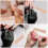2 Pcs Mão De Silicone Com Dedo De Treinamento Gel E Imã 7